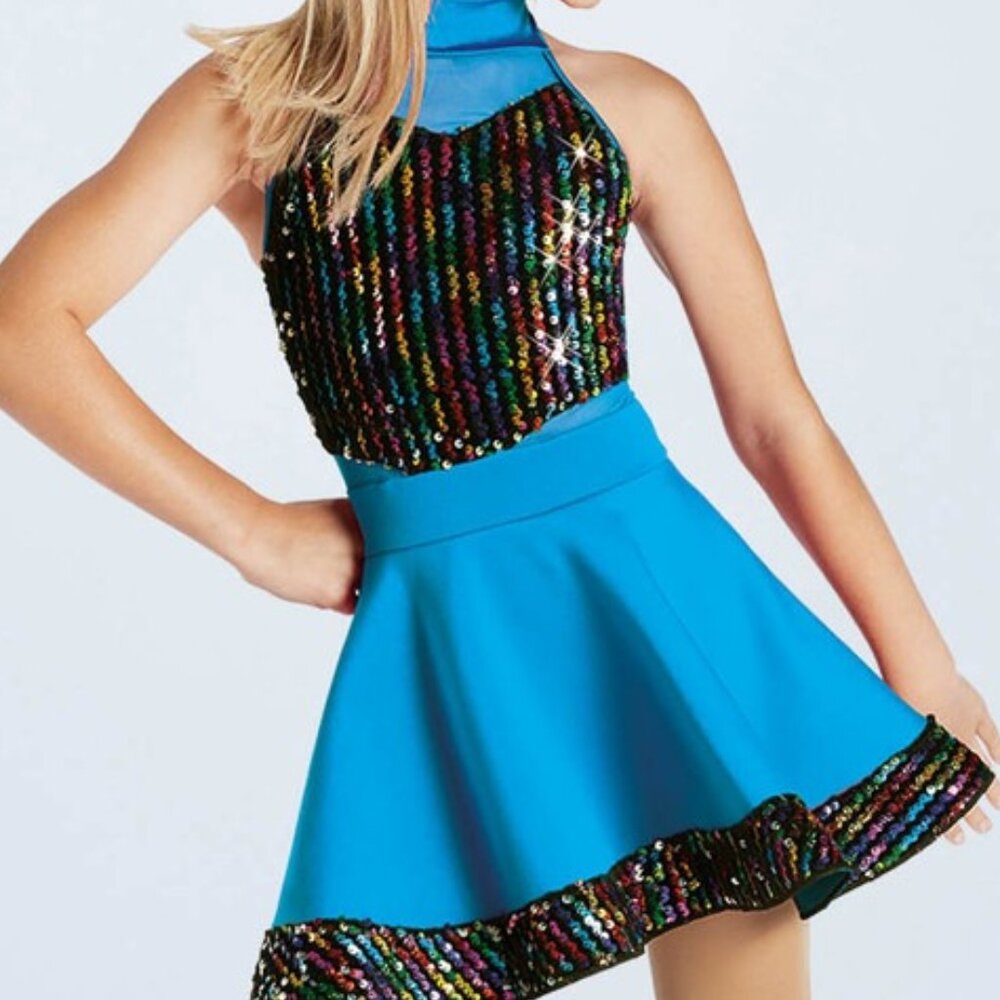 Rainbow Joy to the World Dance Costume